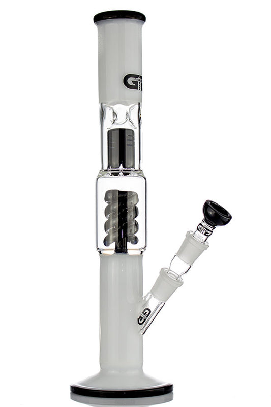 Grace Glass Milky Spiral Perc