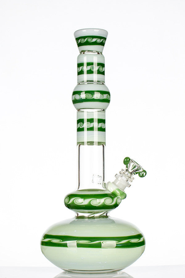 HVY Mini Wave Genie Bottle Green - detail
