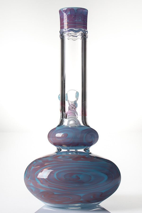 HVY Worked Bubble Beaker Baby Blue - detail.