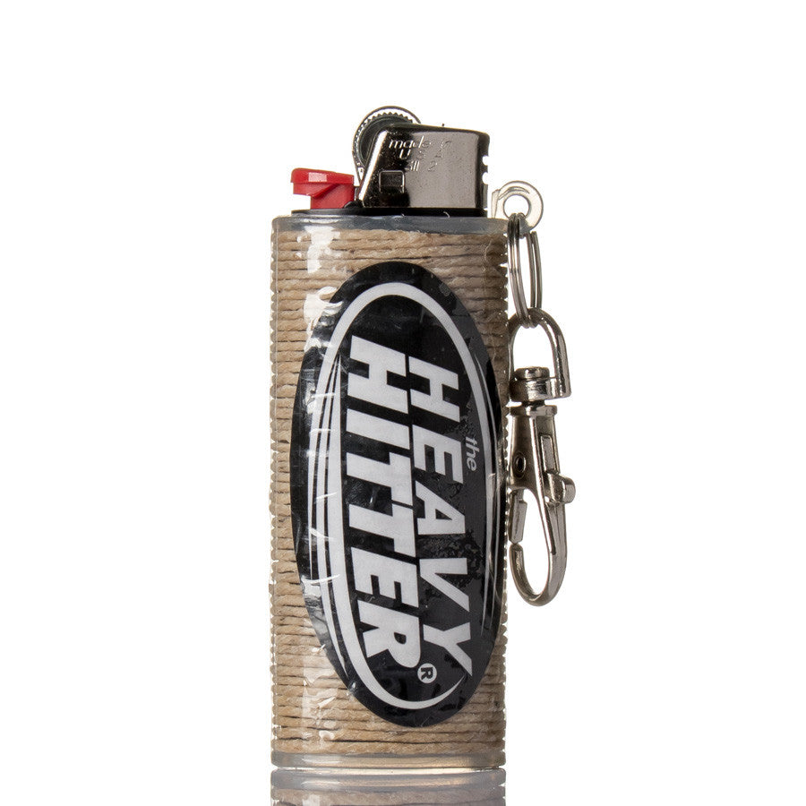Heavy Hitters Hemp Wick Lighter Sleeve - Example of use