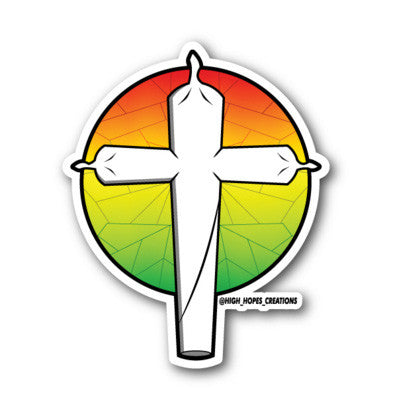 Joints of the Cross Sticker