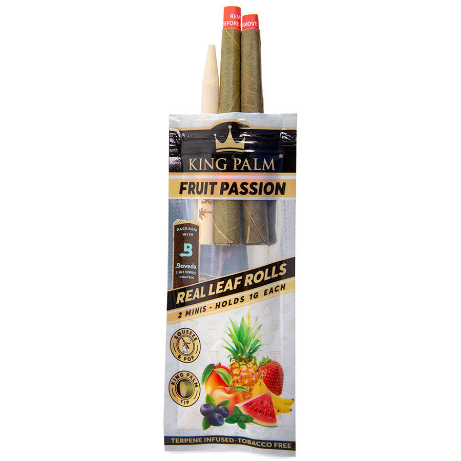 King Palm Mini 2 Pack Fruit Passion.