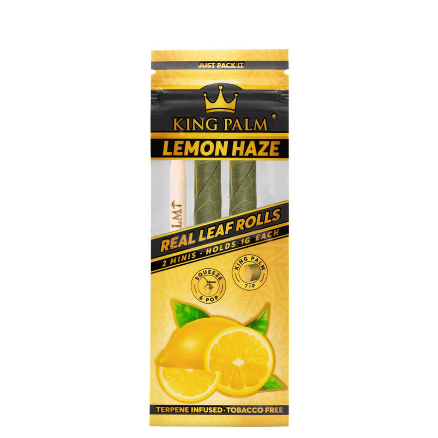 King Palm Mini 2 Pack Lemon Haze.