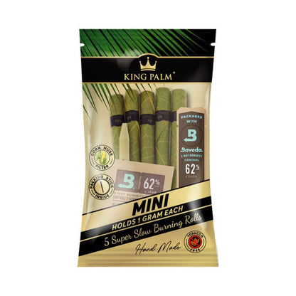King Palm Mini Rolls 5 Pack.