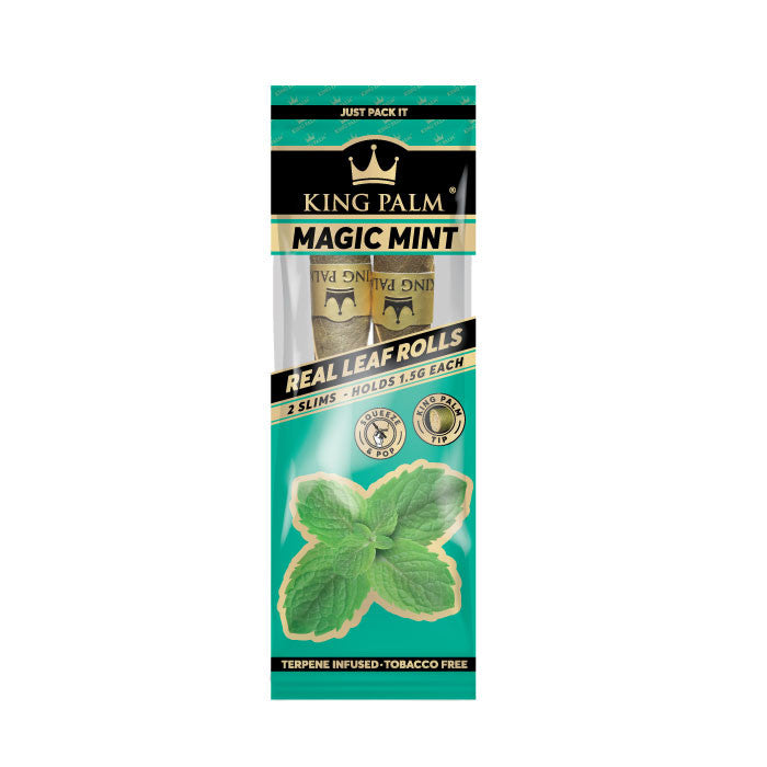King Palm Slim 2 Pack Magic Mint.