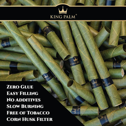 King Palm Mini Rolls 4 Pack - information.