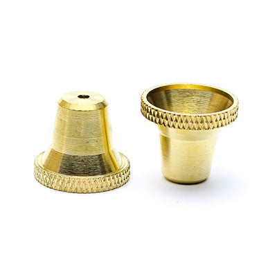Small Brass Bonza Cone Piece 12mm – Glass Bongs Australia