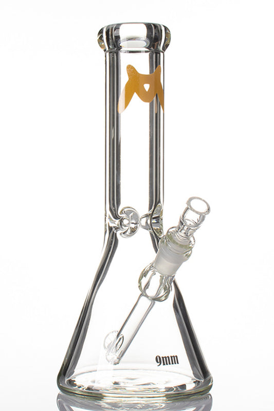 MAV Glass 12 Inch 9mm Beaker - Yellow.