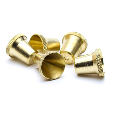 Medium Bonza Brass Cone - detail