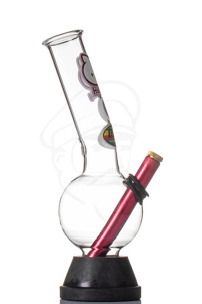 MWP Glass Bong 25cm Hello Titty - side view.
