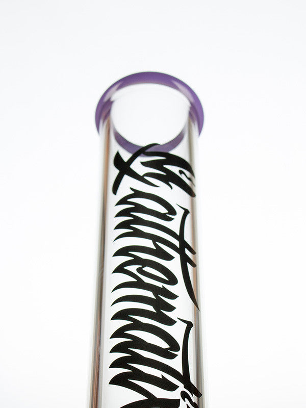 Mathematix Beaker 18 Inch Purple Slyme - Label detail