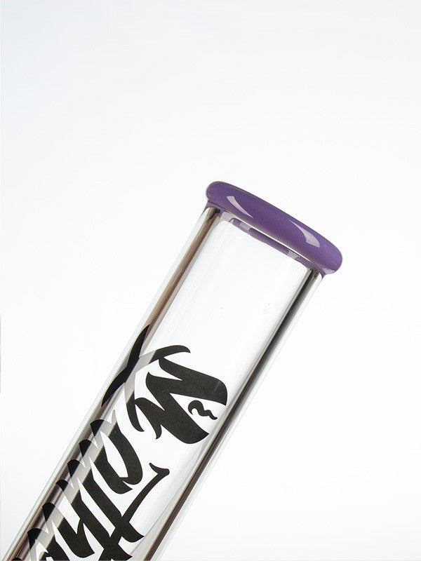 Mathematix Beaker 18 Inch Purple Slyme - Mouthpiece