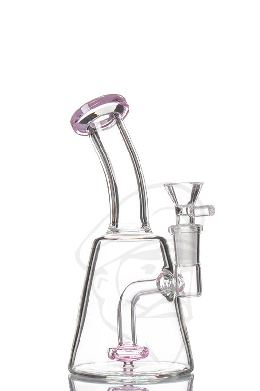 Mini Bong with Perc - Pink.