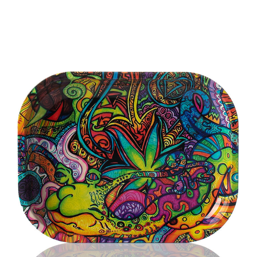 Mini Rolling Tray - Psychedelic.
