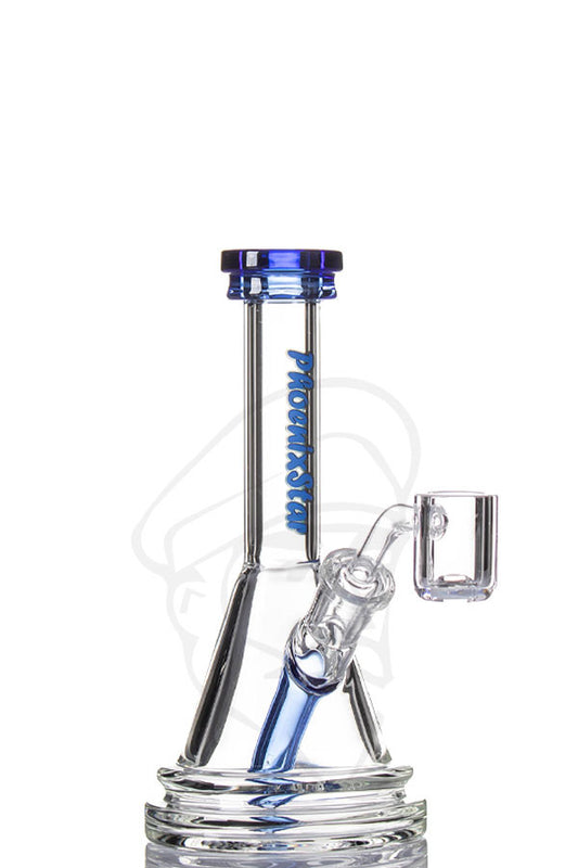 Phoenix Mini Dab Rig Blue.