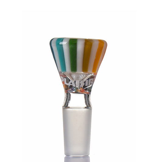 Plaisir Deluxe Glass Cone 14.5mm - Rainbow.