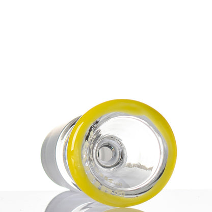 Plaisir Glass Cone 18.8mm Medium Yellow - detail.