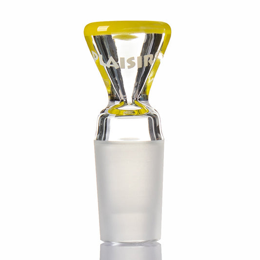 Plaisir Glass Cone 18.8mm Medium - Yellow.