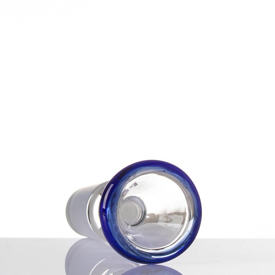 Plaisir Glass Cone 14.5mm Medium Blue - detail.
