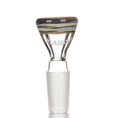 Plaisir Swirl Glass Cone 14.5mm 'Fumed