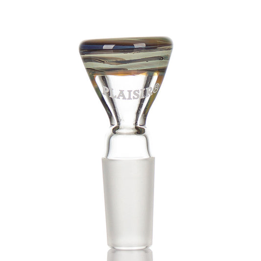 Plaisir Swirl Glass Cone 14.5mm 'Fumed