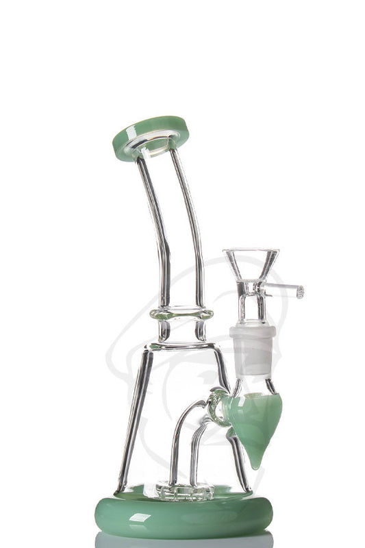 Showerhead Perc Mini Rig Green.