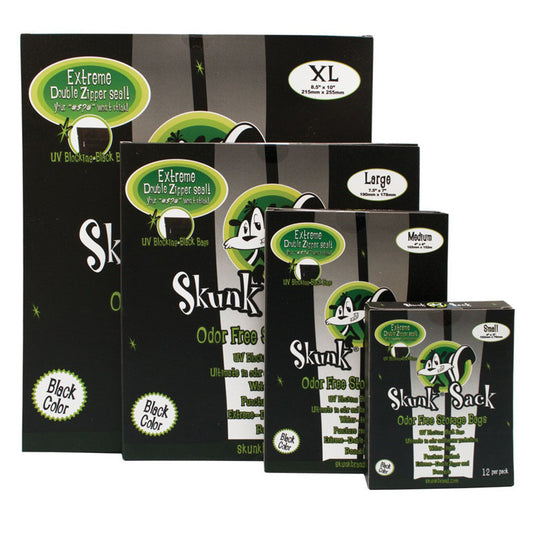 Skunk Sack XL Black x 6