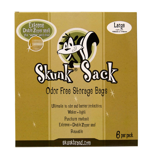 Skunk Sack Large Clear x 6