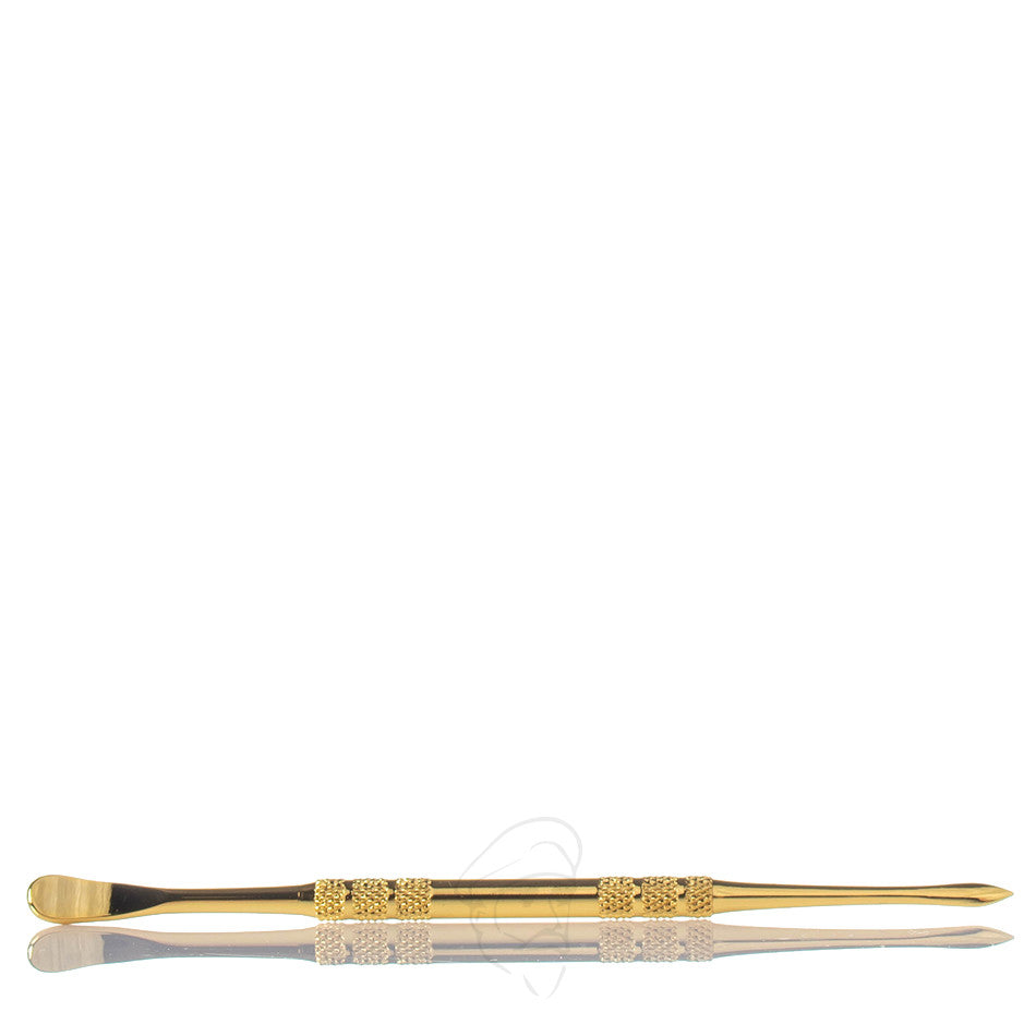 Stainless Dabbing Tool 120mm Gold - Detail View.