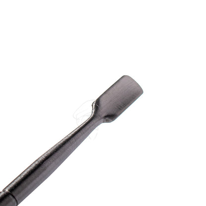 Stainless Dabbing Tool - Shovel Tip detail.