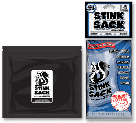 Stink Sack 3 x Medium Bags - Black