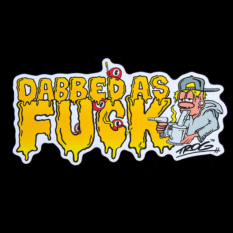 TROG Sticker - Dabbed As 'Large