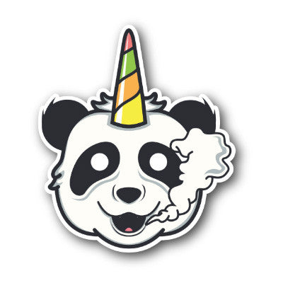Unicorn Panda Sticker