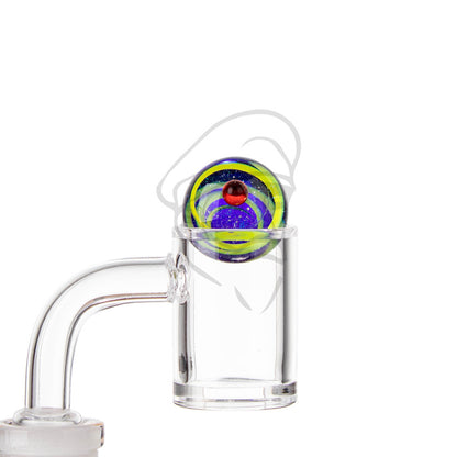Universe Orb Carb Cap - Example of use. **Quartz banger NOT included**