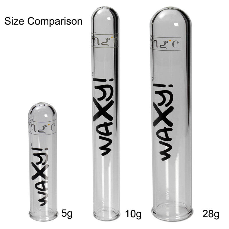 Waxy! Extraction Tube 10 Gram - Size comparison guide