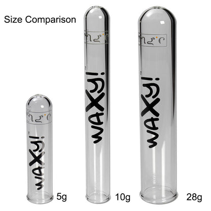 Waxy! Extraction Tube 28 Gram - Size comparison guide