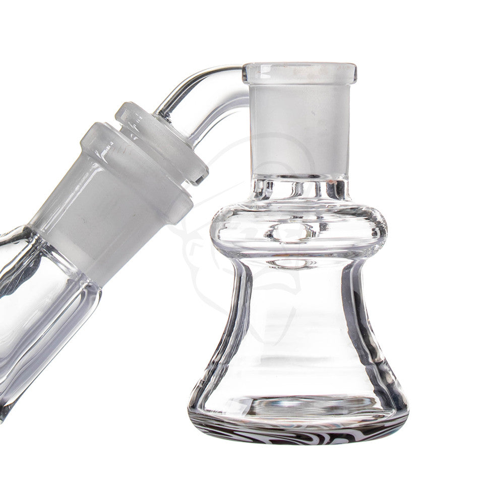 Wig Wag Dry Ash Catcher 45° 14mm - Example of use.