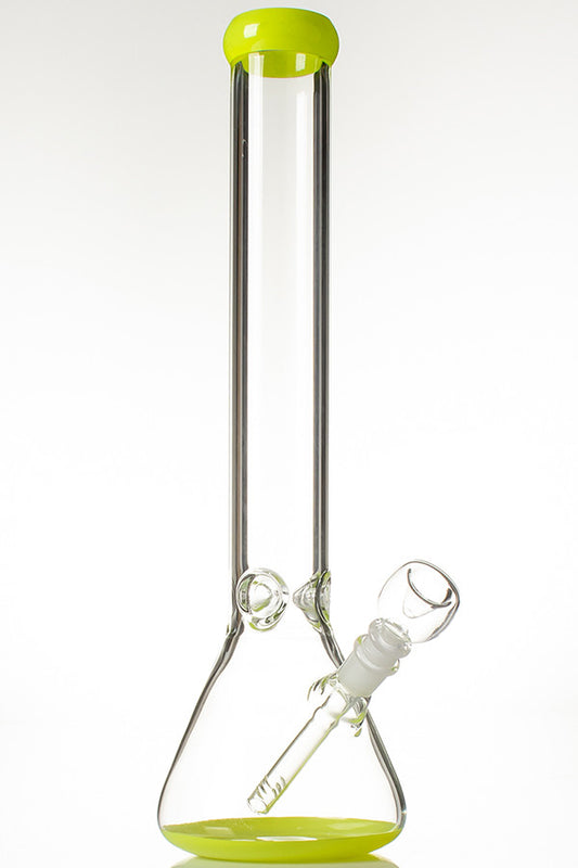 Yellow 40cm Glass Beaker.