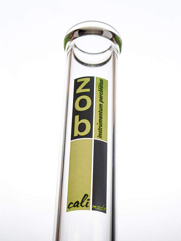 ZOB OG Beaker 14 Inch Green and Grey - label detail