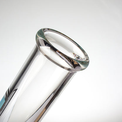 ZOB Glass OG Beaker Bong 18 Inch - Mouthpiece. Example.
