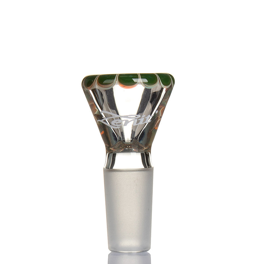 Zenit Glass Cone 14mm Rasta - Green.