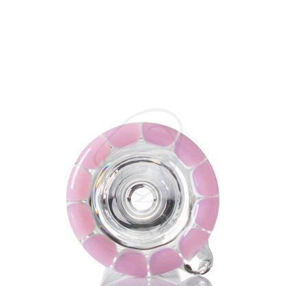 Zenit Glass Cone 18.8mm Rasta - Pink - Detail view.