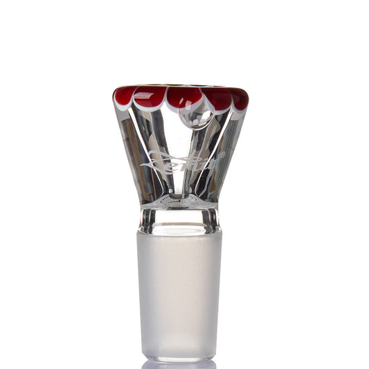 Zenit Glass Cone 18.8mm Rasta - Red/White.
