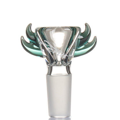 Zenit Glass Cone 14.5mm Horns Aqua