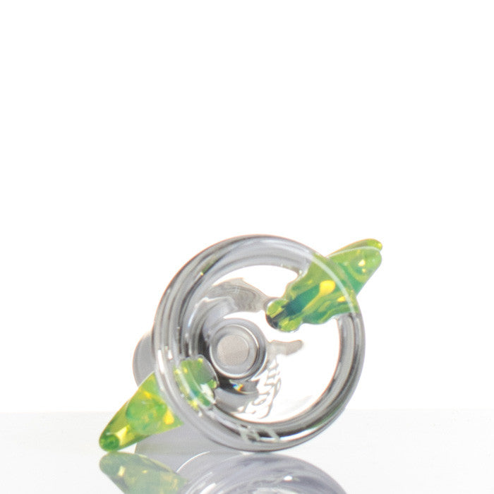 Zenit Glass Cone 14.5mm Horns Slyme - detail