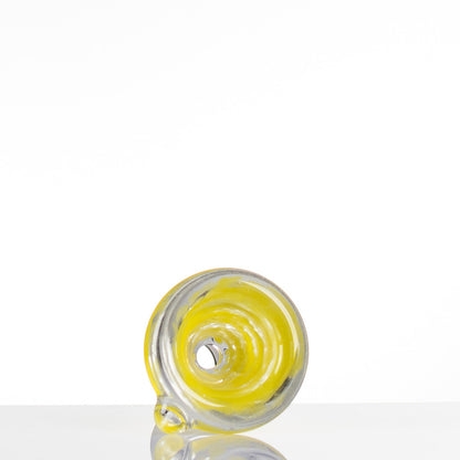 Zenit Glass Cone 18.8mm Frit Yellow - Detail.