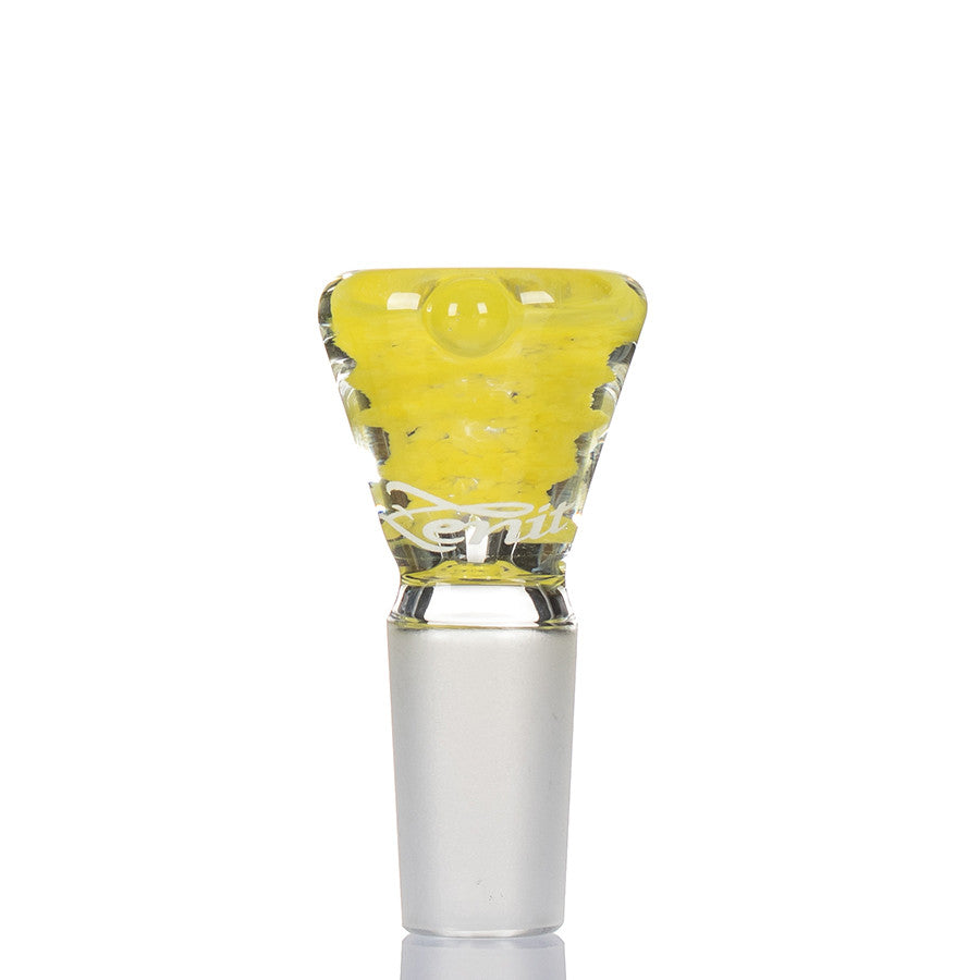 Zenit Glass Cone 14mm Frit - Yellow.