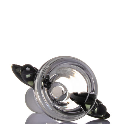 Zenit Glass Cone 14.5mm Horns Smokey - detail.