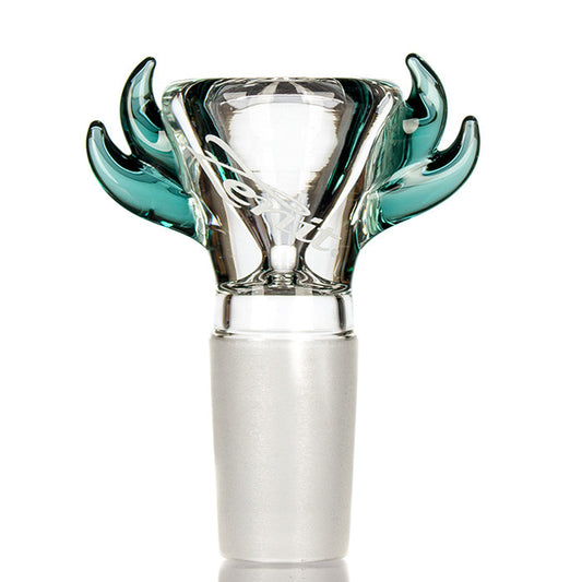 Zenit Glass Cone 18.8mm Horns Aqua