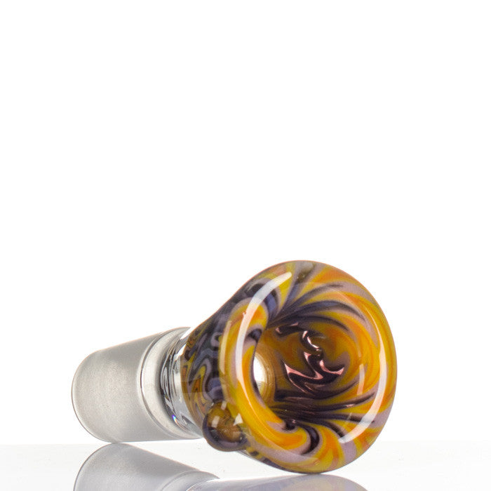 Zenit Glass Cone 18.8mm Wigwag - bowl detail